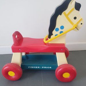 Toddler toy horse circa 1980